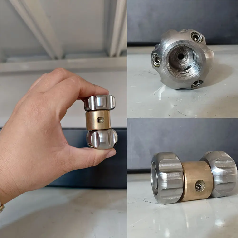 V-Hammer Rotopuls Vibration Nozzles Stainless Steel Jetter Sewer Dredging Nozzle Driver Cement Oil Stains Dirt Washing Nozzles