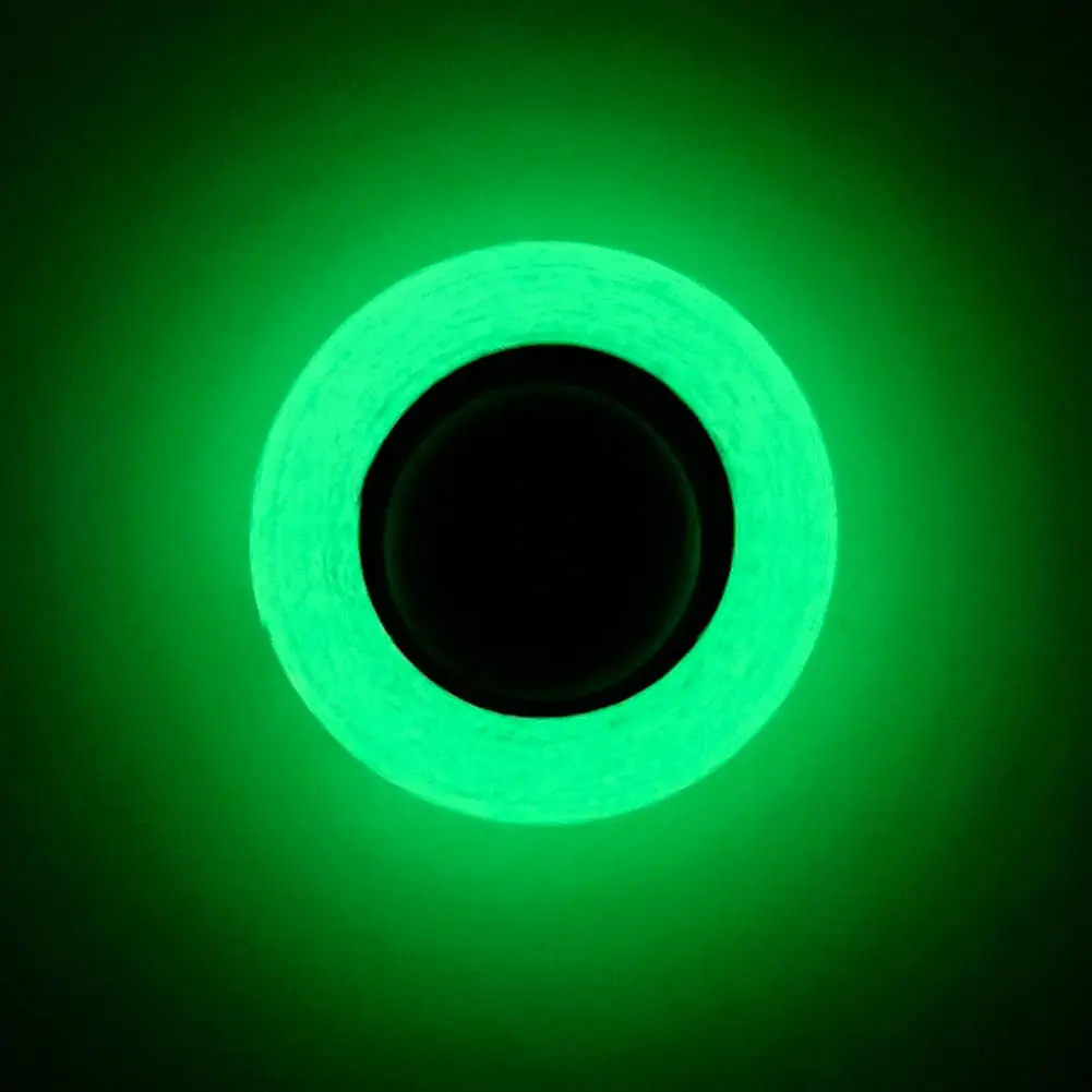 8-20PCS 1cmx300cm Waterproof Luminous Tapes Self Adhesive Warning Tapes Night Vision Glow in Dark Safety Home Garden Decoration