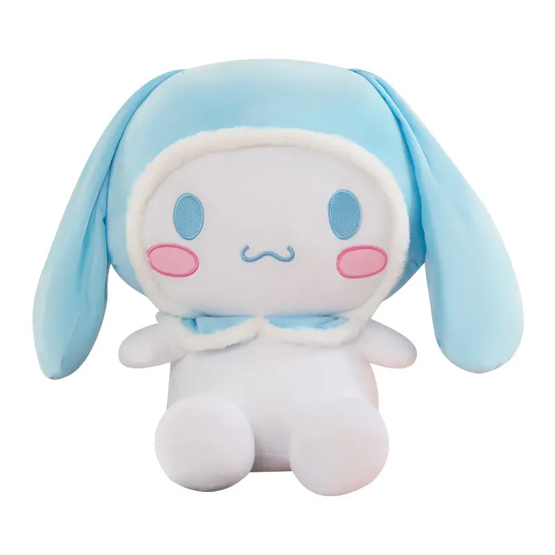 Cute Cinnamoroll Pillow Plush Toys Dolls Soft Plushies Stuffed Dog Doll Birthday Gift for Kids