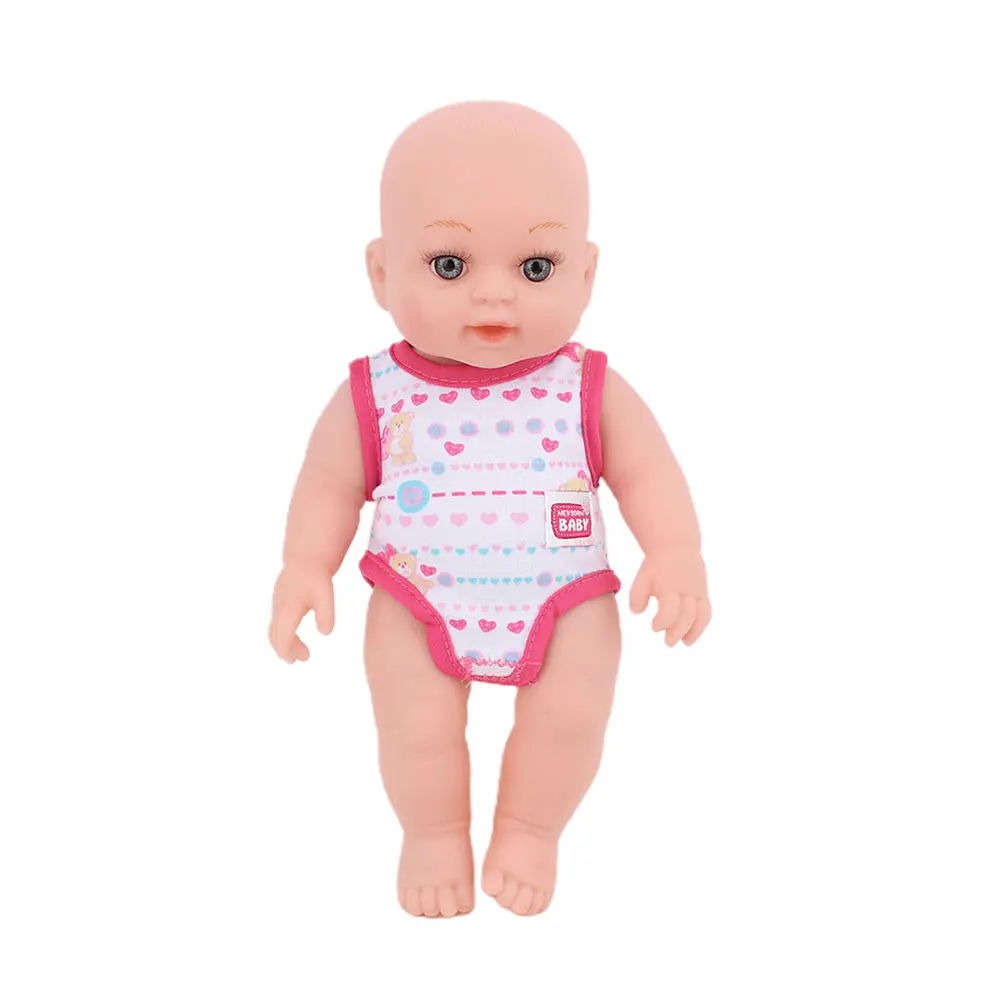 New Short Jumpsuit Fit for 28-30-32cm Baby Doll, 11-12-13inch Doll Clothing and Accessories, Doll DIY Toys