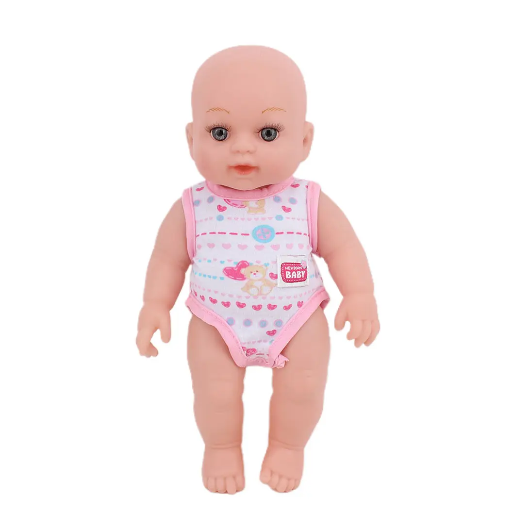 New Short Jumpsuit Fit for 28-30-32cm Baby Doll, 11-12-13inch Doll Clothing and Accessories, Doll DIY Toys