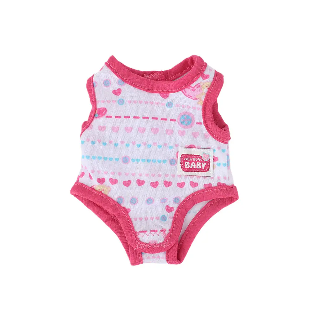 New Short Jumpsuit Fit for 28-30-32cm Baby Doll, 11-12-13inch Doll Clothing and Accessories, Doll DIY Toys