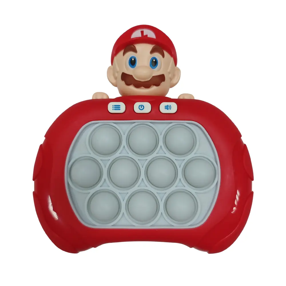 New Sanrio Stitch Quick Push Bubbles Game Machine for Kids, Fun Whac-A-Mole Squeezer, Anti Stress Sensory Fidget Toy, New Gifts