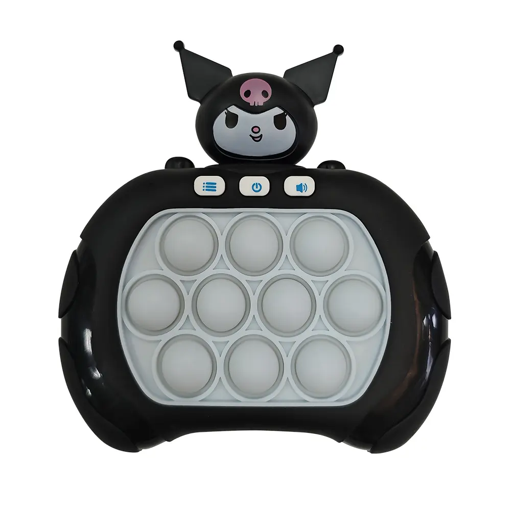 New Sanrio Stitch Quick Push Bubbles Game Machine for Kids, Fun Whac-A-Mole Squeezer, Anti Stress Sensory Fidget Toy, New Gifts