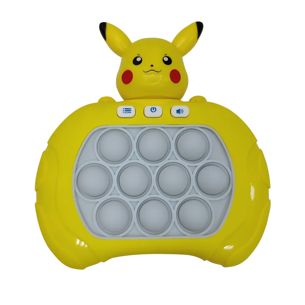 New Sanrio Stitch Quick Push Bubbles Game Machine for Kids, Fun Whac-A-Mole Squeezer, Anti Stress Sensory Fidget Toy, New Gifts
