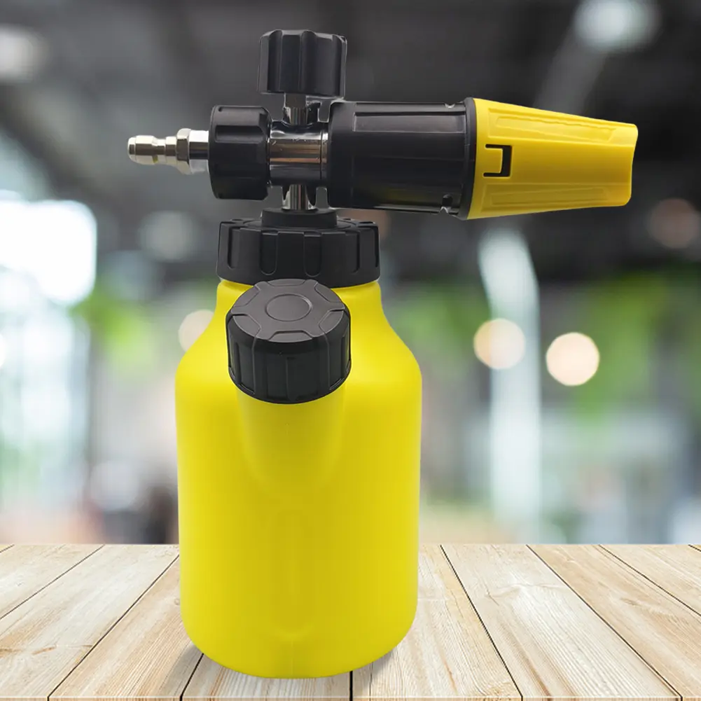 Snow Foam Lance Washer Adjustable Spray Angle High Pressure Car Washer 1/4 Quick Connect Foam Spray Can for Car Washing Cleaning