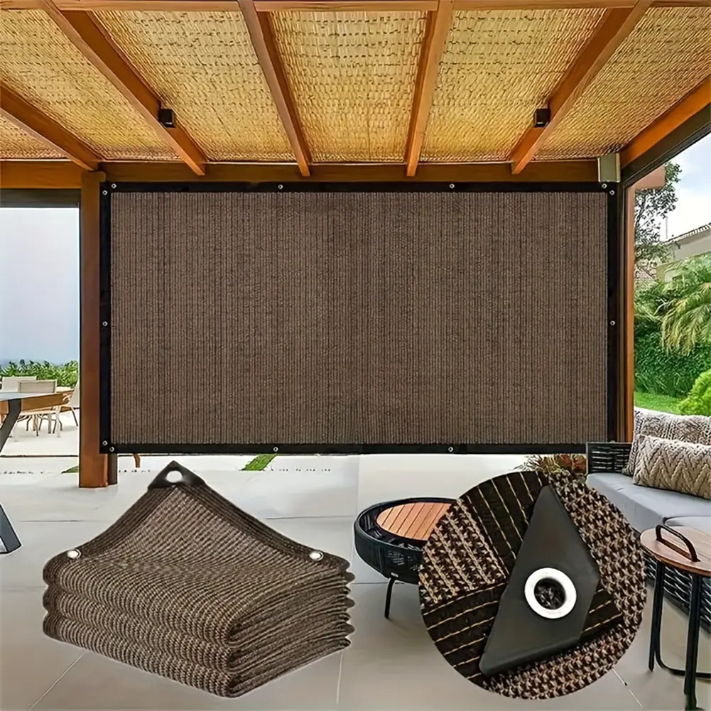 2x3m/3x4m Sunshade Net with Grommets Sun Shade Sail Rectangle HDPE Shade Trap Shade Mesh for Greenhouse Garden Patio Backyard
