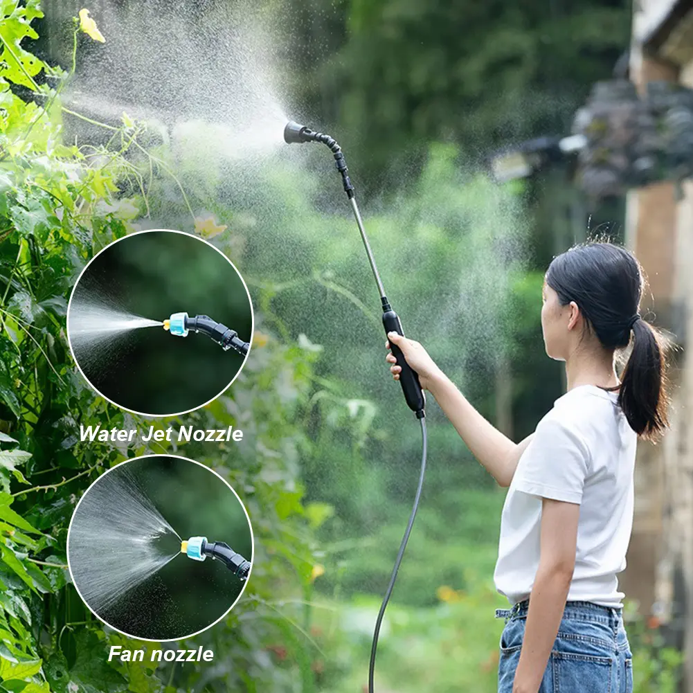 USB Rechargeable Electric Garden Sprayer Portable Electric Sprayer with Telescopic Handle Electric Sprayer Lawn Electric Sprayer