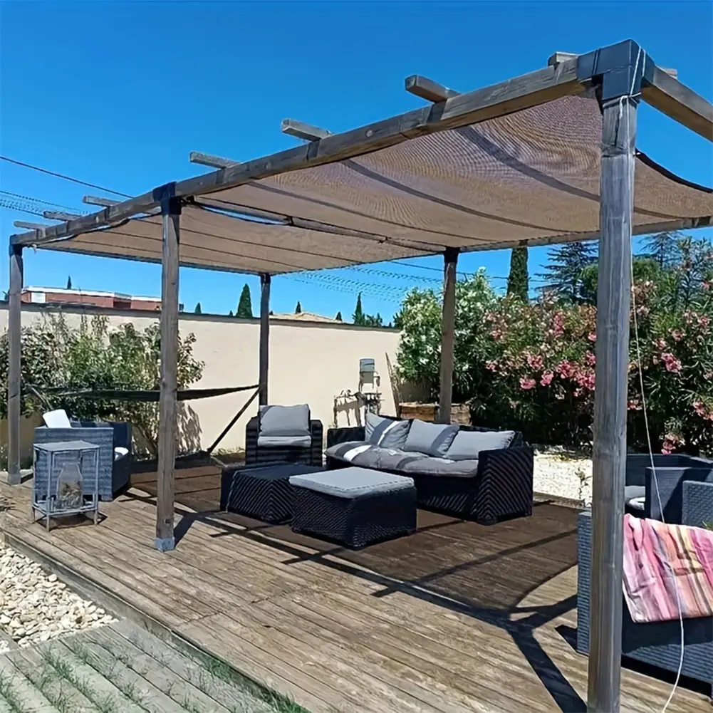 2x3m/3x4m Sunshade Net with Grommets Sun Shade Sail Rectangle HDPE Shade Trap Shade Mesh for Greenhouse Garden Patio Backyard
