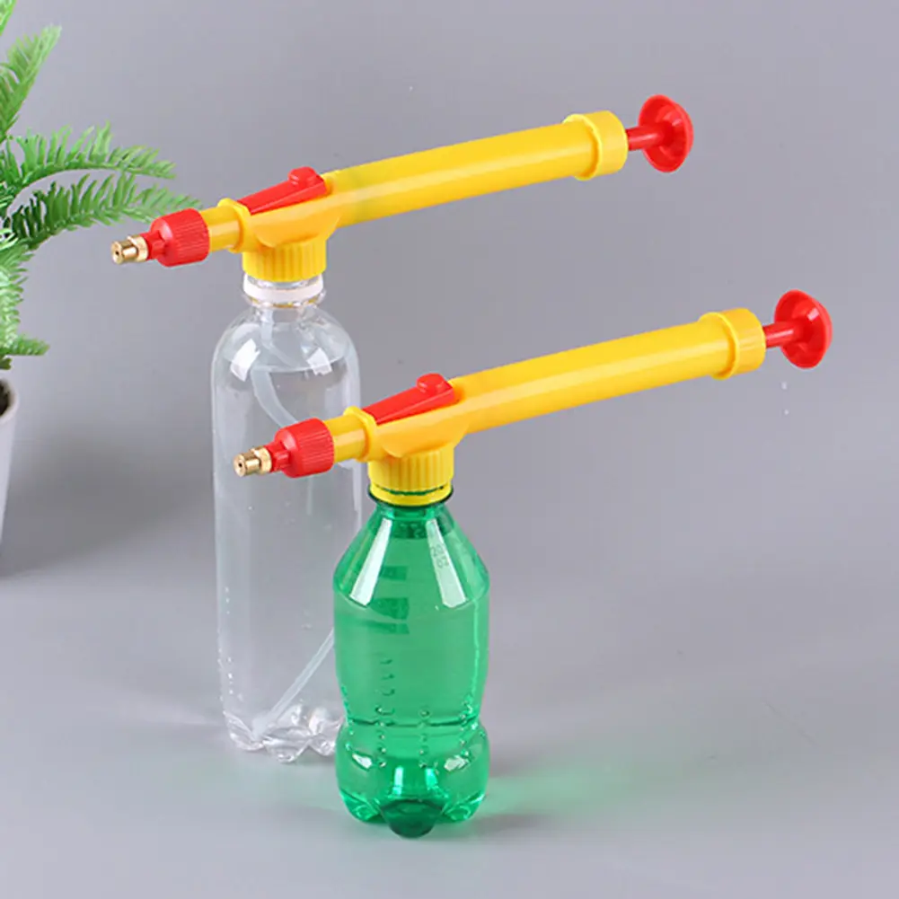 5-20PCS Manual High Pressure Air Pump Sprayer Adjustable Drink Bottle Spray Head Nozzle Garden Watering Sprayer Cleaning Tools