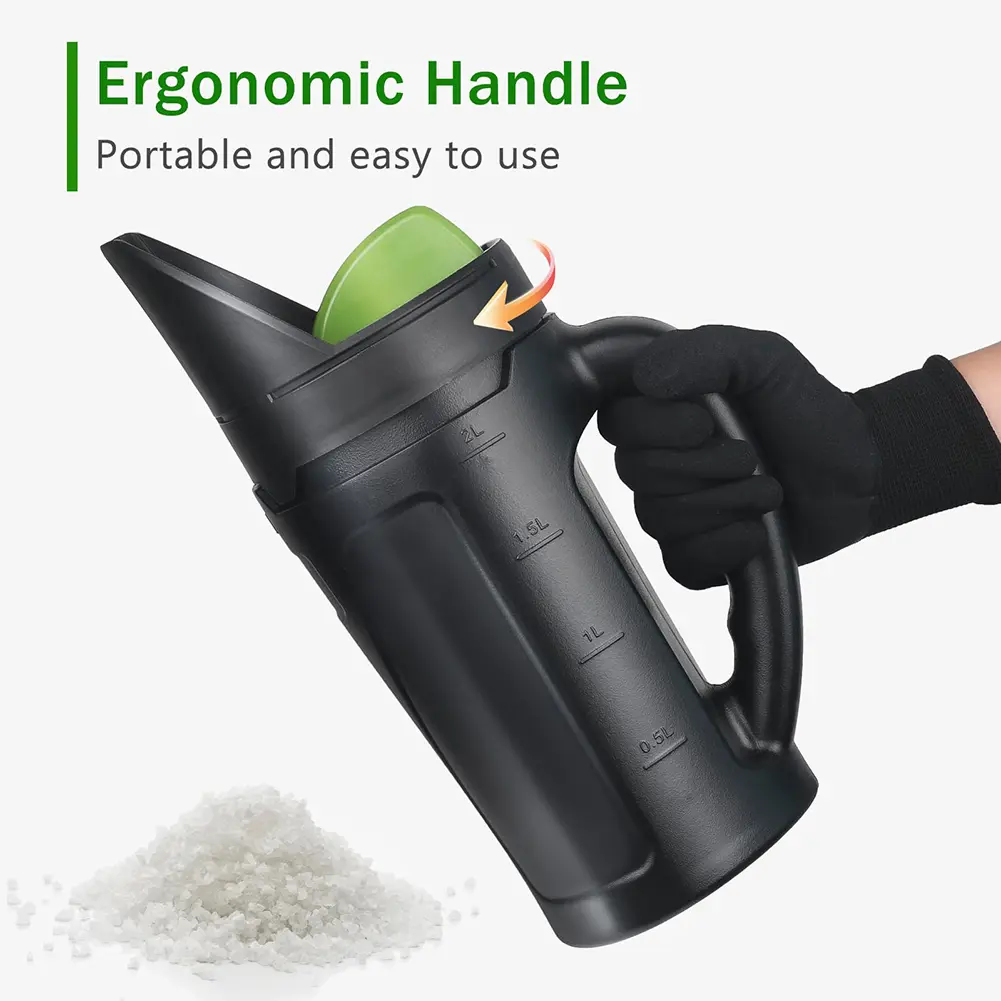 Handheld Seed Spreader Hand Spreader Shaker Adjustable Opening Sizes Manual Lawn Seeder Lawn Fertilizer Spreader for Garden Lawn