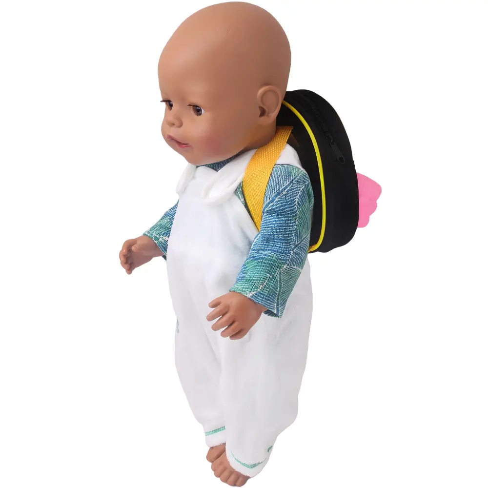 43 cm Baby Doll Unicorns Backpack Ours & Generation American 18 Inch Girl Doll Children Toys Dolls Accessories Cartoon Schoolbag