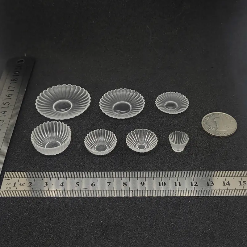 Dollhouse Miniature Mug Cups Food Jar Silicone Mold Dollhouse DIY Tableware Dolls House Accessories Kids Pretend Play Toys
