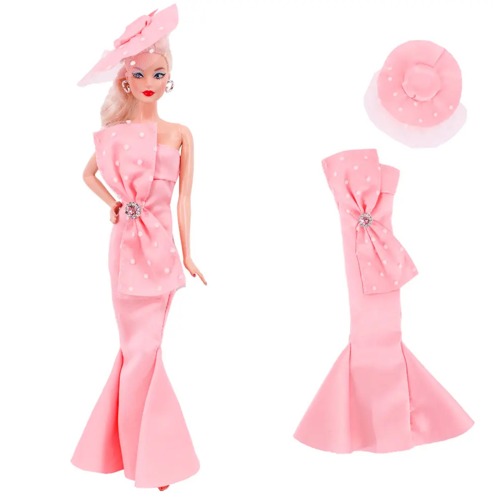 Pop Pink Doll Clothes Set ,Fashion Coat,Pants,Dress, For 30cm Dolls&1/6 BJD Doll Accesories,Toys For Girl's Gifts