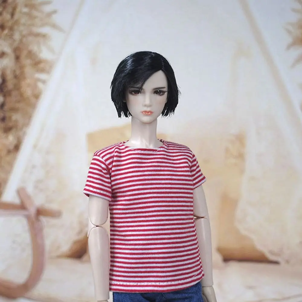 Doll Fashion T-Shirt Clothes for 1/6 BJD DD SD10 Doll for 30cm Male Fashion Male Clothes Shirt Kids DIY Doll Toys Accessories