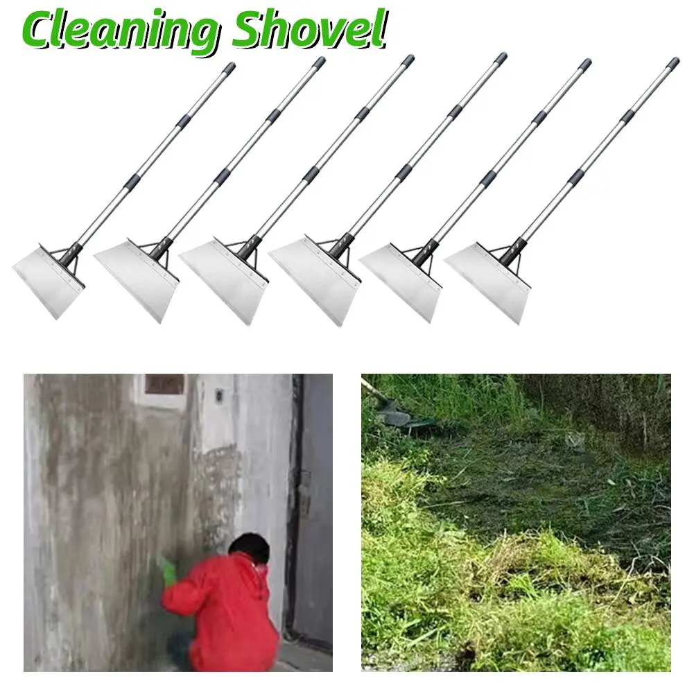 21/23/25/27/30/38cm Flat Shovel Snow Shovel Ice Scraper Ice Shovel Garden Scraper Shovel for Lawn Edging Driveway Weeding Tool