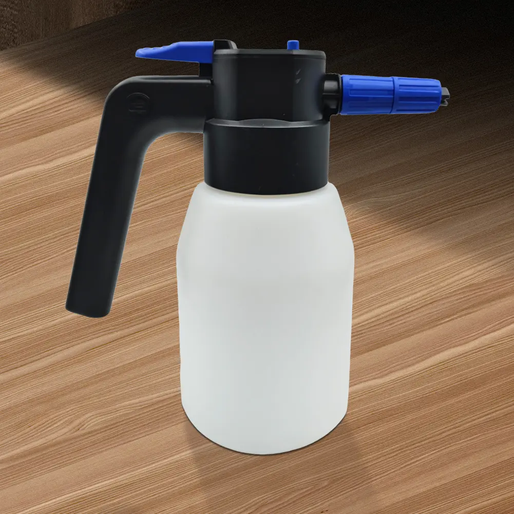 1.5L Electric Car Washing Foam Spray Pot Electric Car Wash Spray Bottle Car Clean Washer Sprayer for Car Wash Home Cleaning