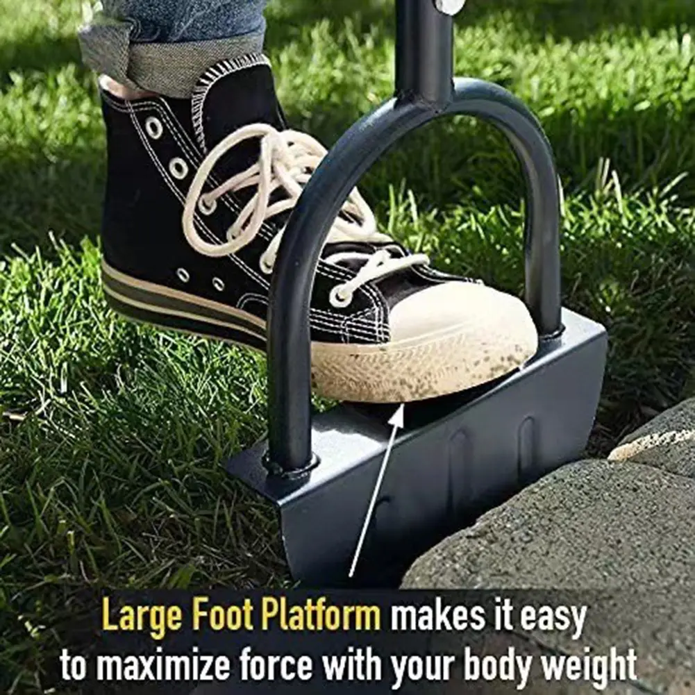 Manual Serrated Trimming Shovel Multifunctional Half Moon Lawn Tool Wear-resistant Reinforced Gardening for Home Garden Supplies
