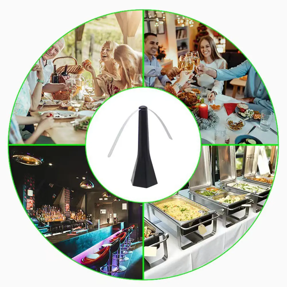 Fly Repellent Fan Battery Powered Automatic Fly Destroyer Multifunctional Household Pest Repellent Fan for Kitchen Table