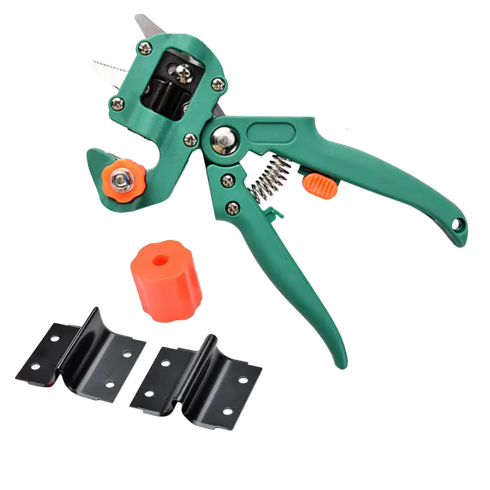 Multifunctional Grafting Pruner Scissors Secateur Pruning Plant Shears Branch Grafting Pruning Shears Kit