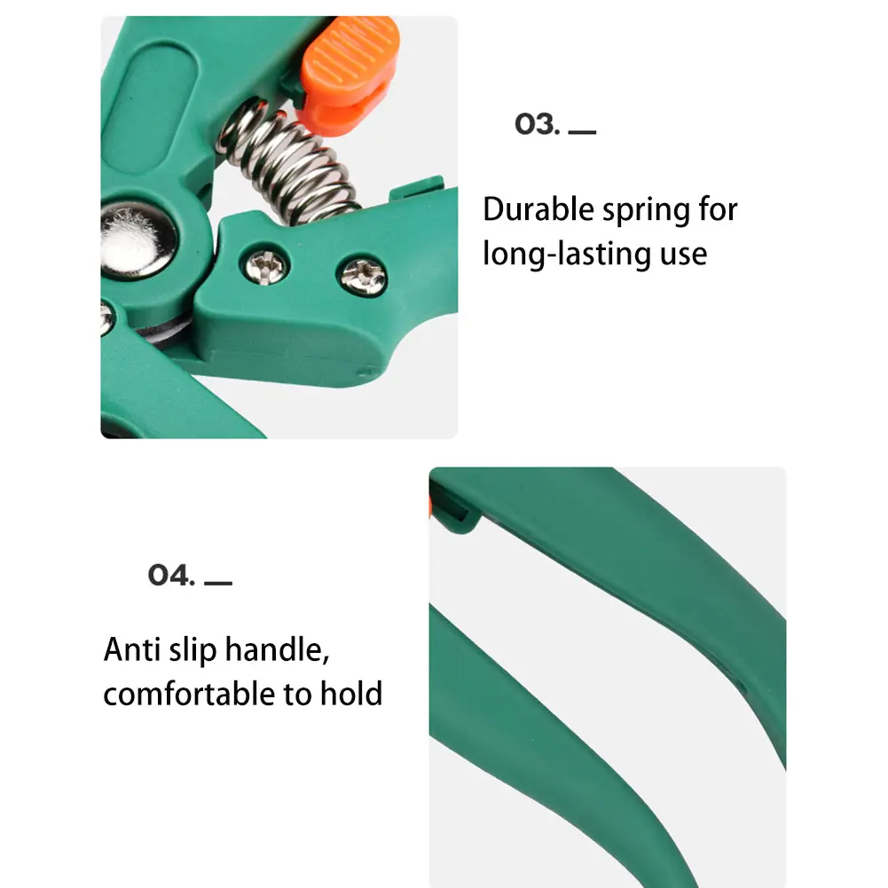 Multifunctional Grafting Pruner Scissors Secateur Pruning Plant Shears Branch Grafting Pruning Shears Kit