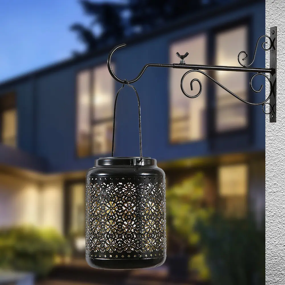 1/2PCS Flower Hook Metal Planter Boxes Hanging Flower Pots Swivel Hooks Metal Flower Hangers Hanging Plant Brackets Plant Hook