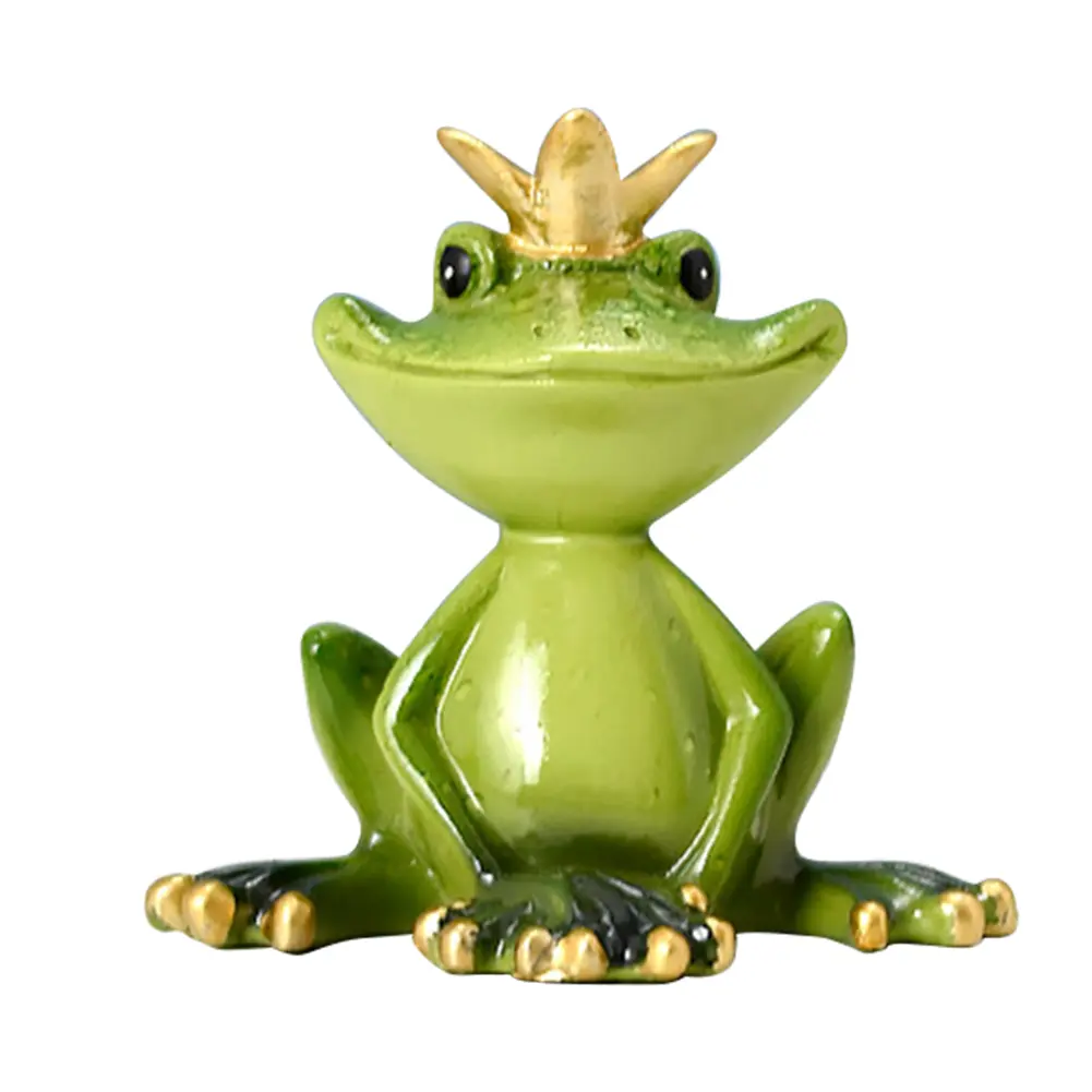 Yoga Frog Creative Statue Garden Supplies Resin Beautiful Statue Craft Handicraft Perfect Gifts for Garden Flowers Pot Plants