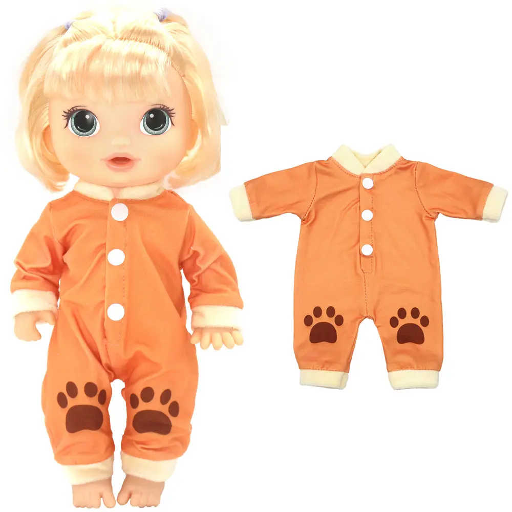 2022  Doll clothes  for 12 Inch 30CM  baby alive Toys Crawling Doll accessories.
