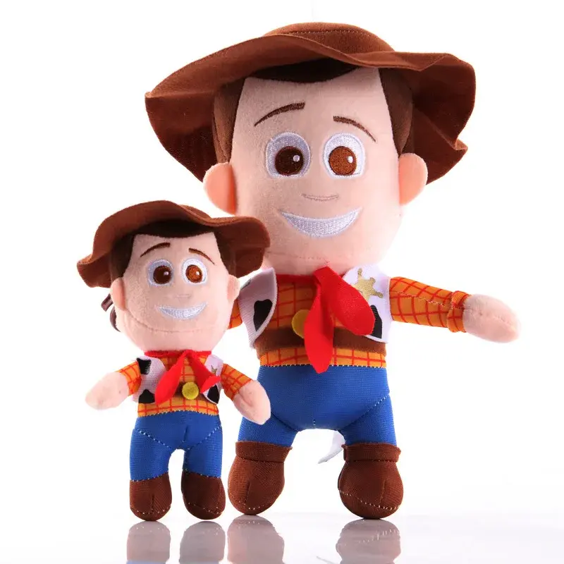 15-25cm Disney Pixar Toy Story 4 Stuffed Plush Toys Woody Forky Bunny Alien Buzz Lightyear Mr Potato Model Doll Boys Girls Gift