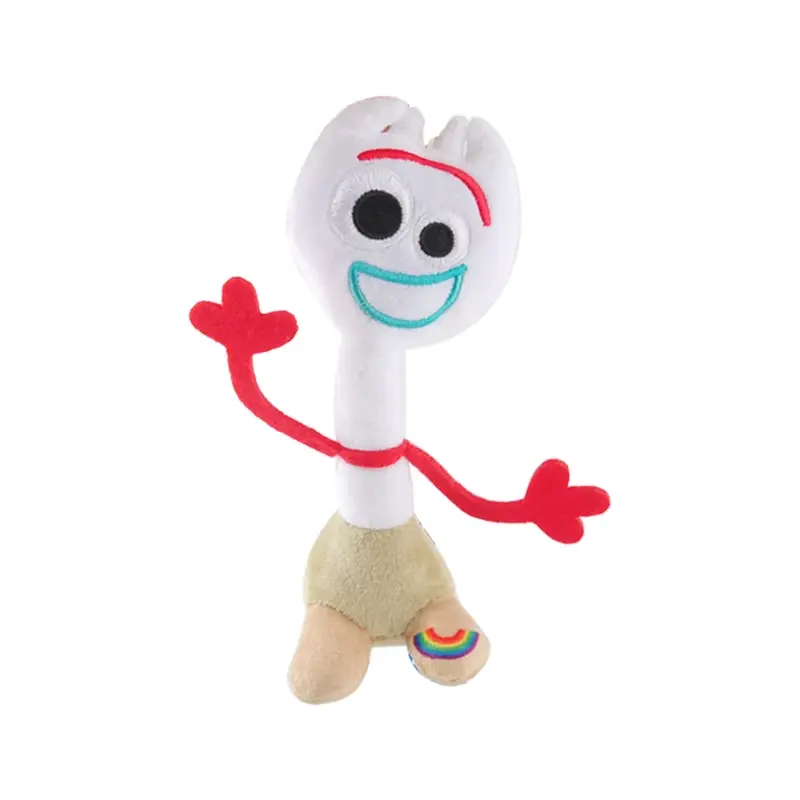15-25cm Disney Pixar Toy Story 4 Stuffed Plush Toys Woody Forky Bunny Alien Buzz Lightyear Mr Potato Model Doll Boys Girls Gift