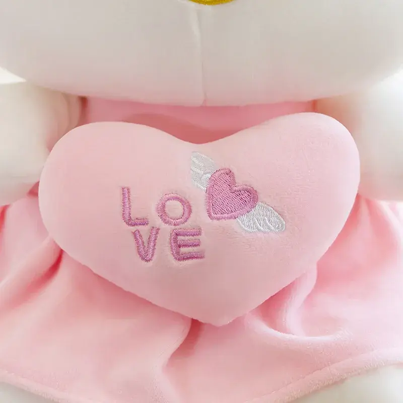 23cm Sanrio KT Cat Plush Toys Pillow Kawaii Anime KT Cat Plush Doll Soft Stuffed Cartoon Cute Pink Doll Birthday Gift For Girls
