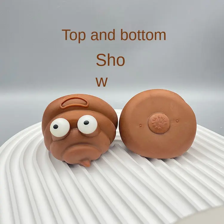 Squeeze Fidget Toy, - Stress Relief Toys, Squeeze Shit - Autism/ADHD Cheese Wedge Toy Make Funny Prank Toys