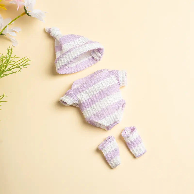 20cm Doll Clothes Fashion Dolls Accessories Suit Doll Clothes for 20cm mini Dolls Kids Toys Doll Accessories Dressing Game