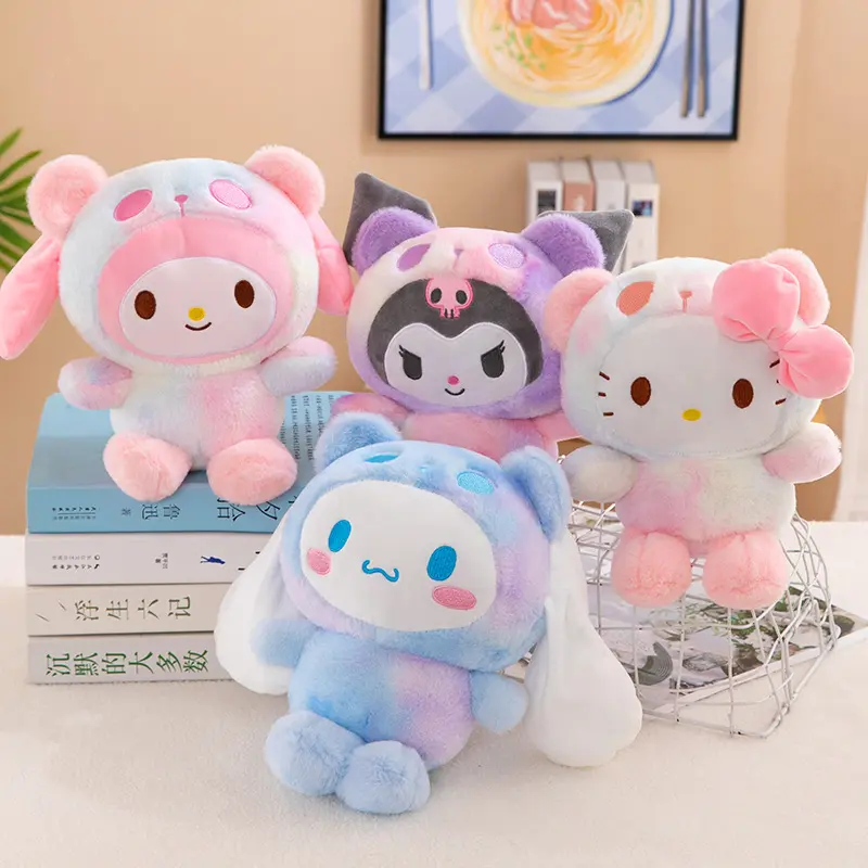 22/40cm Sanrio Anime Toys Kawaii Kuromi My melody Cinnamorol Plush Soft Stuffed Sanriod Animals Doll Plushie Children's Gift