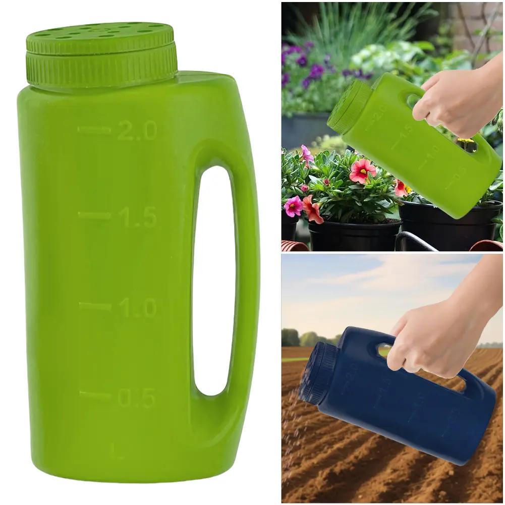 Grass Seed Spreader Large Capacity Outdoor Salt Spreader Multifunctional Portable Fertilizer Planting Tool Gardening Tool