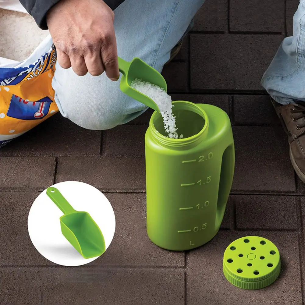 Grass Seed Spreader Large Capacity Outdoor Salt Spreader Multifunctional Portable Fertilizer Planting Tool Gardening Tool