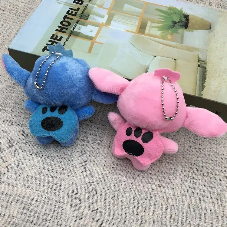 Disney Lilo and Stitch Plush Doll Toy Bouquet Stitch Animal Stuffed Keychains Pendant Girl Kids Birthday Christmas Gifts