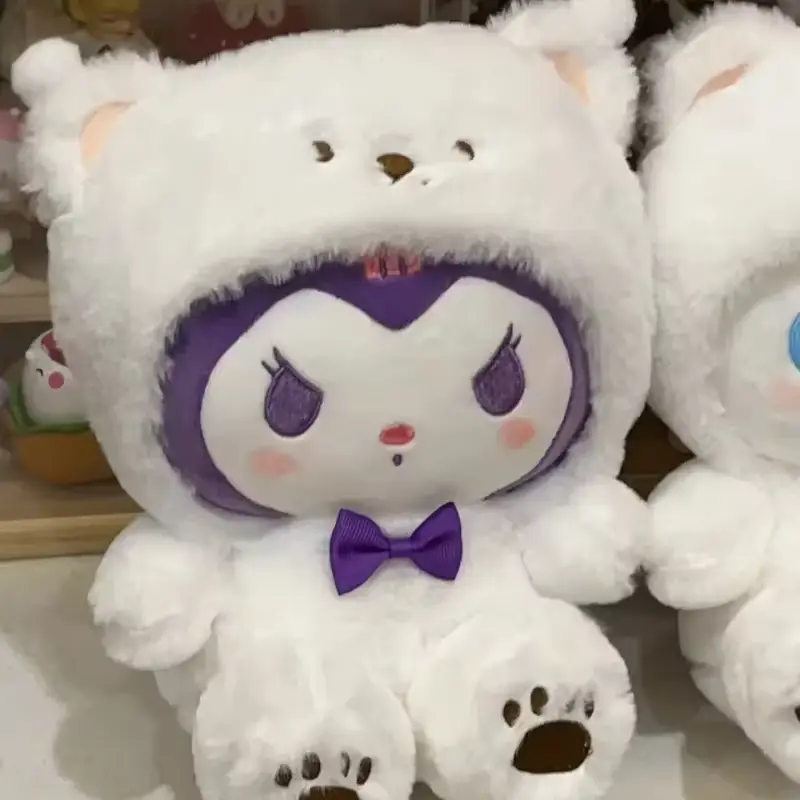 Hello Kitty Plush Doll Cute Plush Toys Cos Bear Kuromi Cinnamonroll Pochacco Toys Children Birthday Christmas Gift