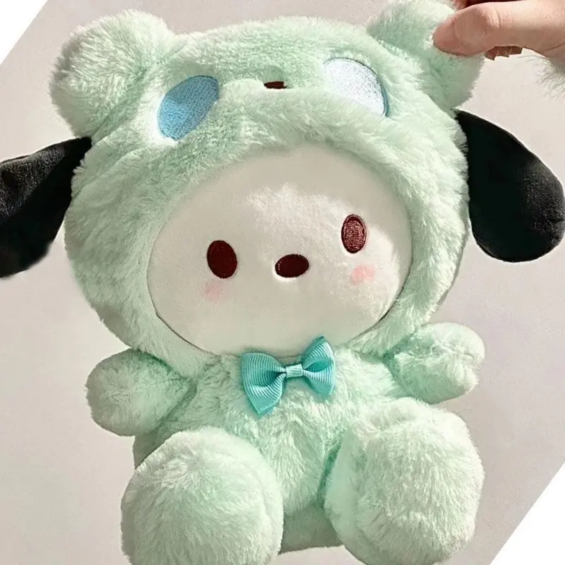 Hello Kitty Plush Doll Cute Plush Toys Cos Bear Kuromi Cinnamonroll Pochacco Toys Children Birthday Christmas Gift