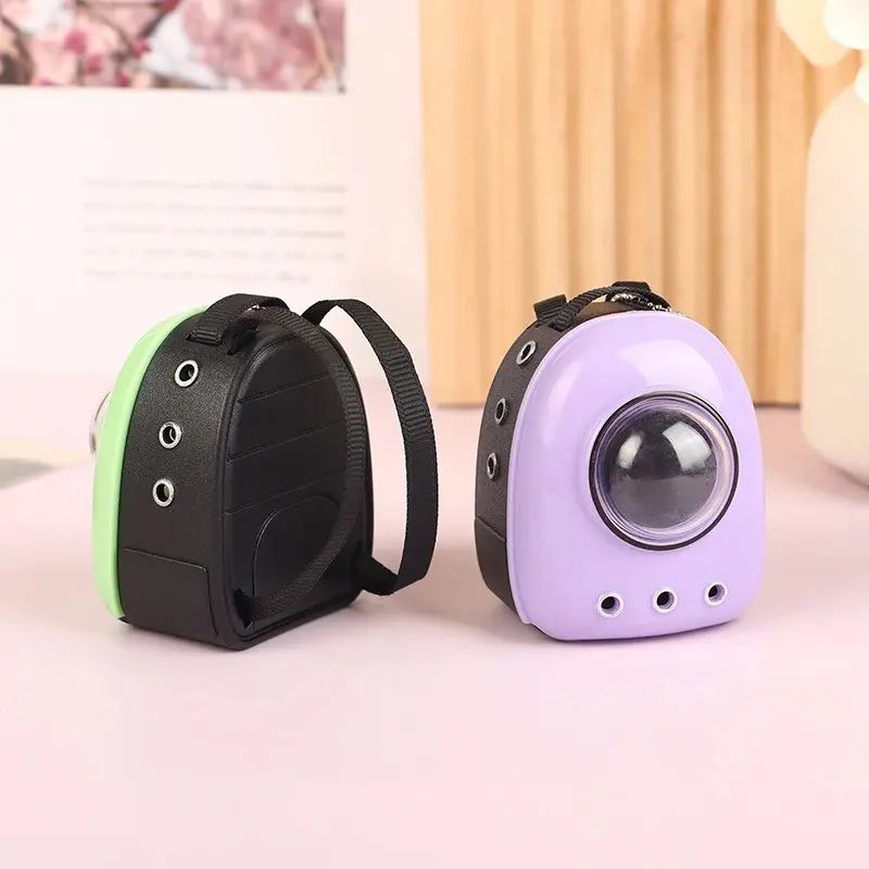 Cute Labubu Doll Backpack Simulated Pet Bag 15-17cm Cute Doll Accessories Mini Space Bag Children's Toy Birthday Gift
