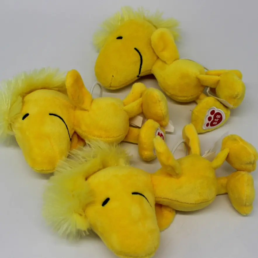 1piece 15cm Peanuts Snoopy Woodstock bird plush pendant toys Woodstock cute bird toys