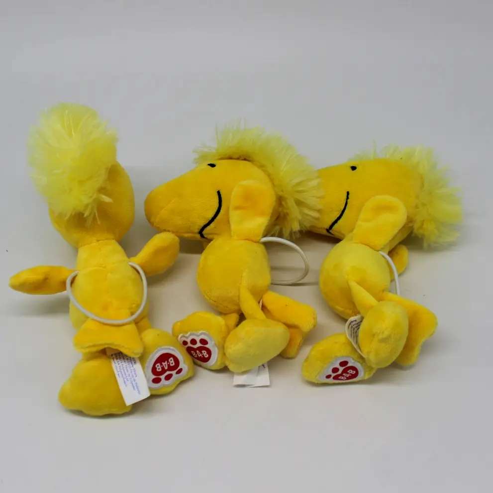 1piece 15cm Peanuts Snoopy Woodstock bird plush pendant toys Woodstock cute bird toys