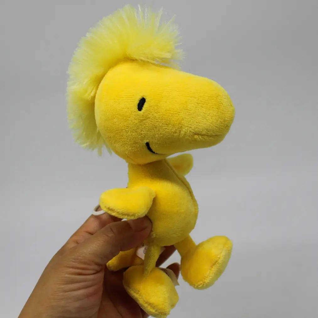 1piece 15cm Peanuts Snoopy Woodstock bird plush pendant toys Woodstock cute bird toys
