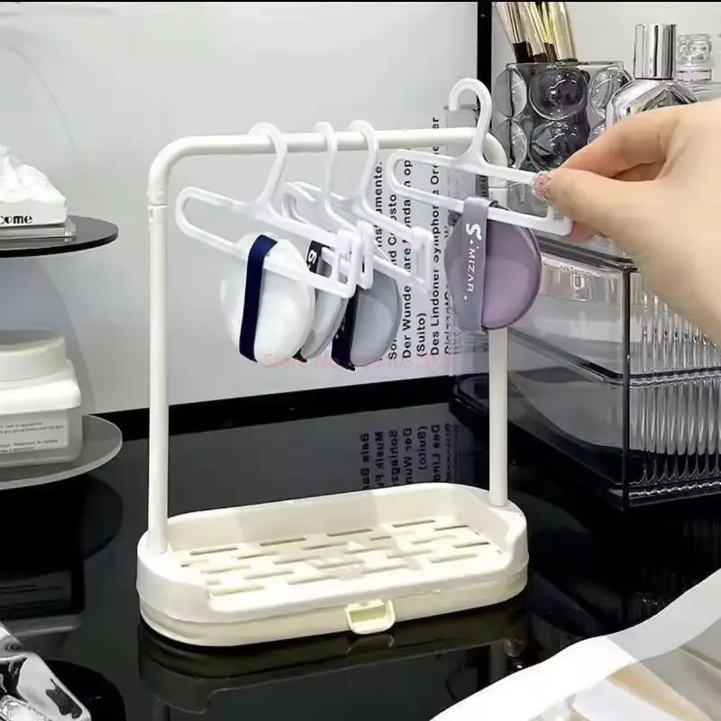 Mini Bjd Doll Clothes Storage Rack 20cm Shoe Display Stand Labubu Hanger Organizer Kids Gift Doll Accessories Toy
