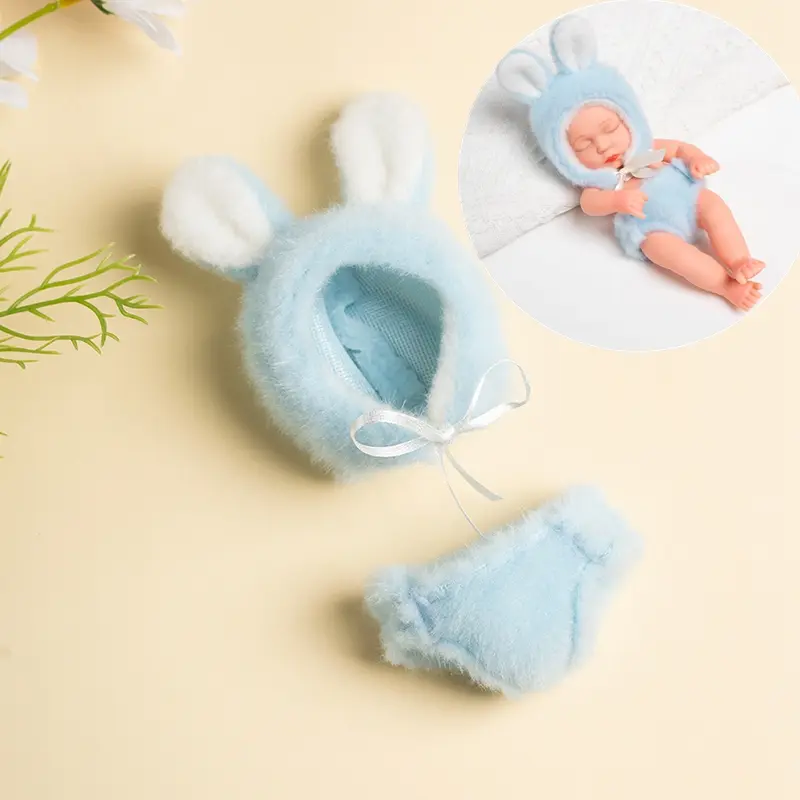 20cm Baby Dolls Clothes for DIY Toy Doll Accessories Suitable For 8inch Doll Sweater Jumpsuit Reborn Doll Clothes Accessories