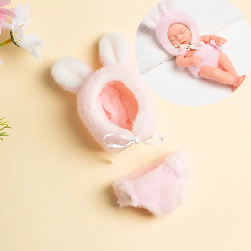 20cm Baby Dolls Clothes for DIY Toy Doll Accessories Suitable For 8inch Doll Sweater Jumpsuit Reborn Doll Clothes Accessories