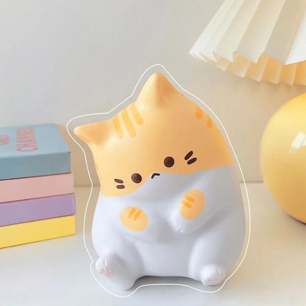 Fashion Cartoon Cat Squeeze Toys Plushie Stress Release Decompression Doll Slow Rebound Cute Release Anxiety Toy