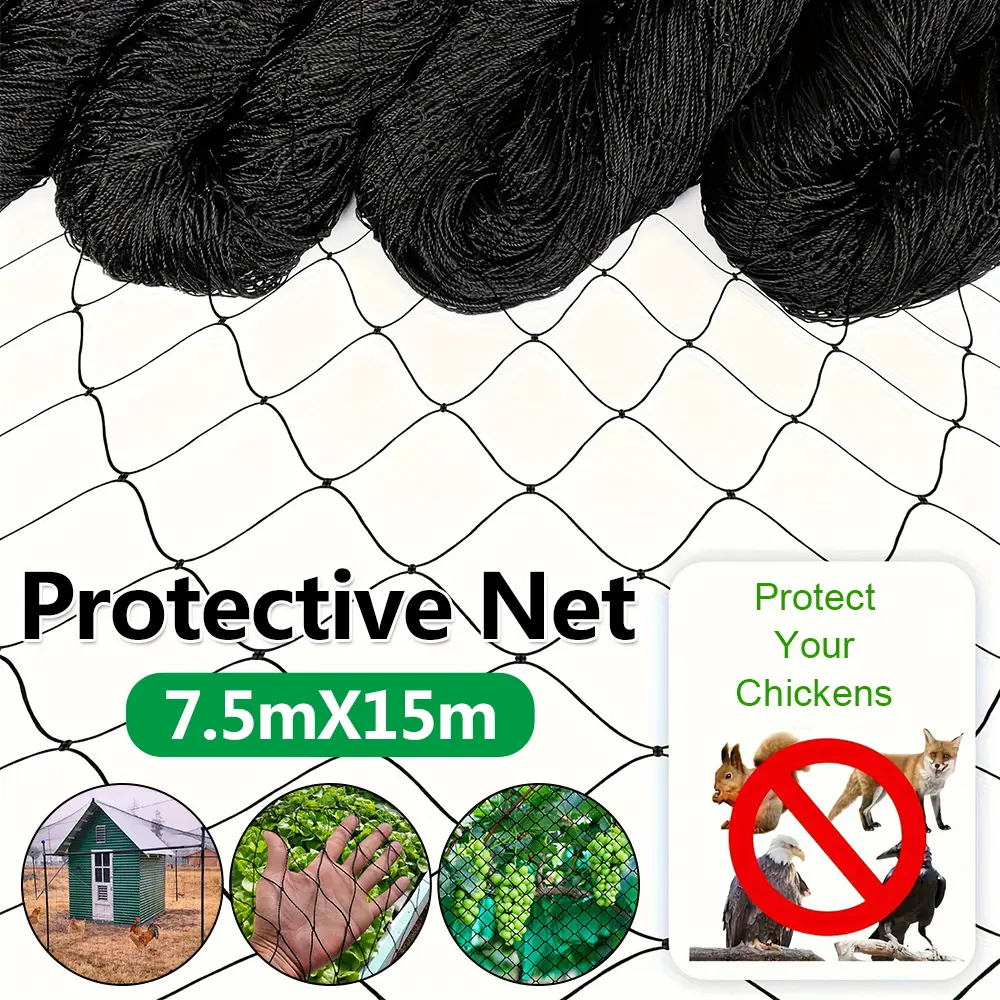 Nylon Bird Net Anti Bird Catcher Netting Pond Fruit Tree Flower Garden Mesh Protective Chicken Coop Pest Control Fishing Net
