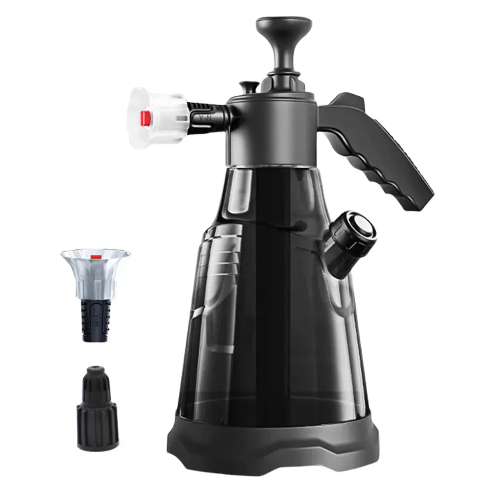 2.3L Hand Pump Foam Sprayer Car Washing Hand-held Foam Spray Bottle Pneumatic Car Foam Sprayer Car Detailing Cleaning Tool
