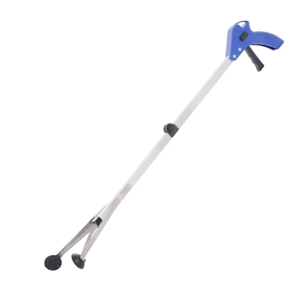 Aluminum Alloy Garbage Picker Waste Leaves Pick Strong Rubber Suction Cups Trash Pickup Tool for Indoor/Outdoor/Workplace/Home
